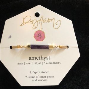 Rory Ashton gemstone choker. Amethyst.